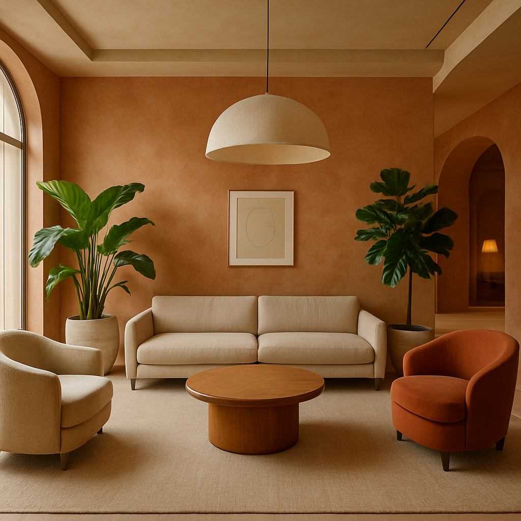 Hotel lobby lounge